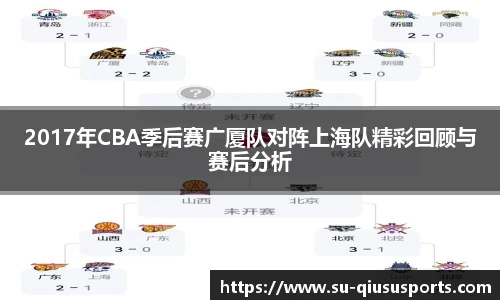 2017年CBA季后赛广厦队对阵上海队精彩回顾与赛后分析